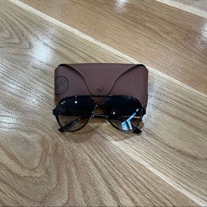 RAY BAN TORTOISE AVIATORS